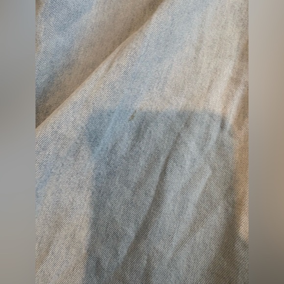 Vintage Nuovo Denim Collarless Button Down - Picture 6 of 6